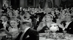 Classic Movie Happy Guests Aplausos GIF