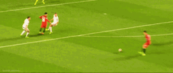 Classic Through Balls Ronaldo Goal GIF