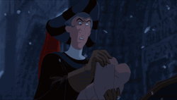 Claude Frollo Got Scared Notre Dame GIF