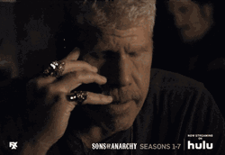 Clay Morrow Throwing Phone Sons Of Anarchy GIF