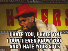 Clayton Bigsby Saying I Hate You GIF