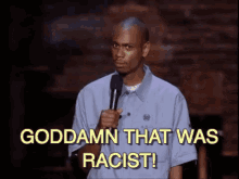 Clayton Bigsby Saying That's Racist GIF