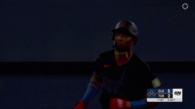 CLE Vs TOR Baseball Game GIF