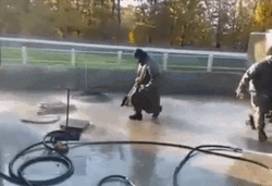 Cleaner Just Dance With Water Hose