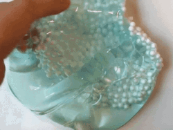 Clear Sea Like Colored Slime GIF