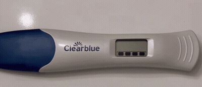 Clearblue Digital Pregnancy Test GIF