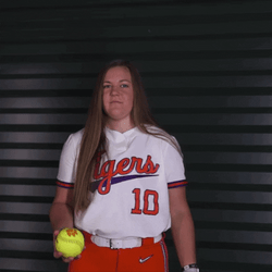 Clemson Playing With Green Ball GIF