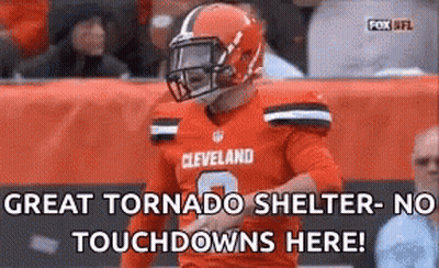 Cleveland Browns Poster Playing CLE6 And 10 ATL GIF