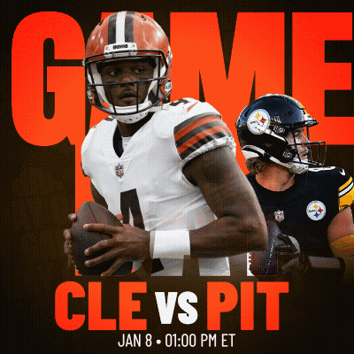 Cleveland Browns Vs Pittsburgh Steelers Game Ad GIF