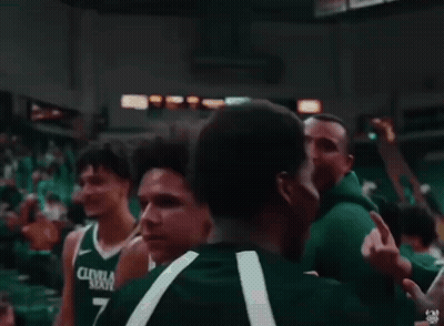 Cleveland State Basketball Player Number 1 GIF
