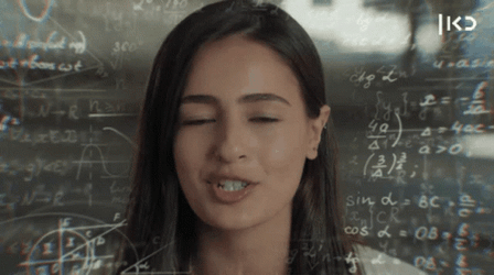 Clever Girl Memorize All The Equations GIF