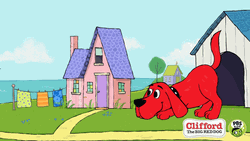 Clifford Jumping Pbs Kids GIF