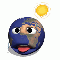 Climate Change Causes Earth To Feel Intense Heat GIF