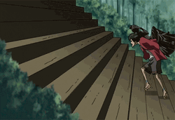Climbing Samurai Champloo GIF