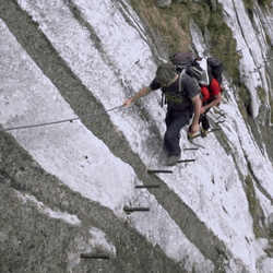 Climbing Sport Tag GIF