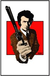 Clint Eastwood 80S Animation GIF