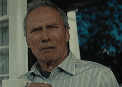 Clint Eastwood Disgust GIF