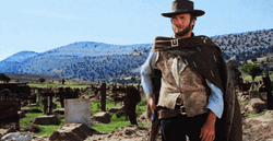 Clint Eastwood Draw Gun GIF