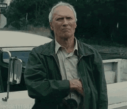 Clint Eastwood Finger Guns GIF