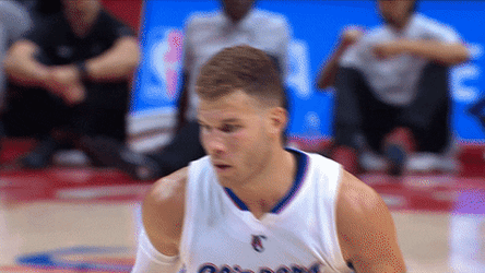 Clippers Blake Griffin Spin Move Dunk GIF