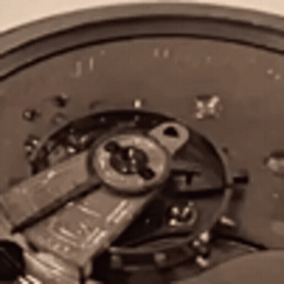 Clock Inside Close Up GIF