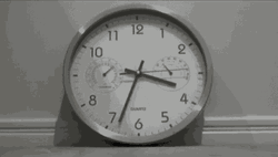Clock Rotation Timelapse