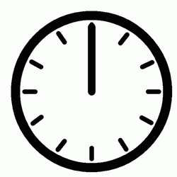 Clock Ticking Animation GIF