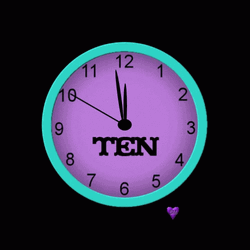 Clock Ticking Countdown GIF