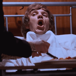 Clockwork Orange Alex Hospitalized Eating GIF