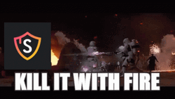 Clone Troop Kill It With Fire GIF