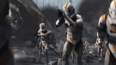 Clone Troopers Fighting Each Other GIF