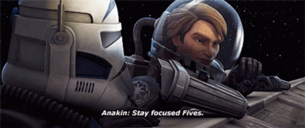 Clone Wars In The Outer Space GIF