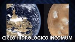 Close Comparison Of Earth And Mars GIF