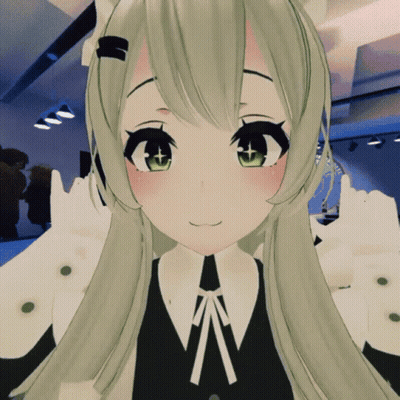 Close Up Anime Girl With Long Hair GIF
