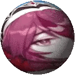 Close Up Ball With Face Sticker