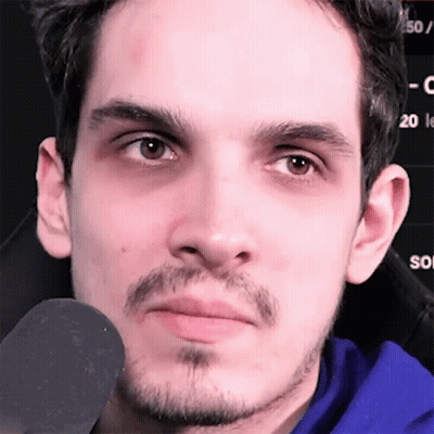 Close Up Bearded Man Looking At Camera GIF