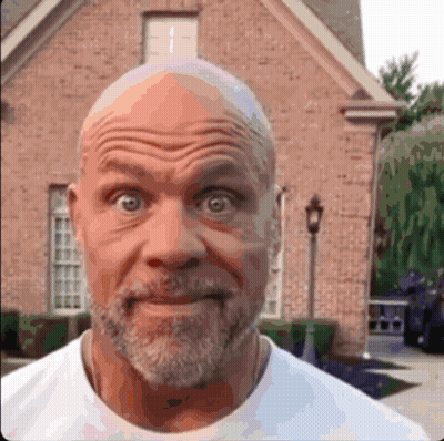 Close Up Bearded Man Looking Away GIF