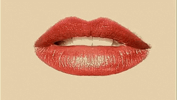 Close Up Biting Lip Image Compilation  GIF