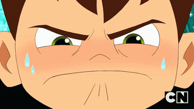 Close Up Cartoon Character Face CN GIF