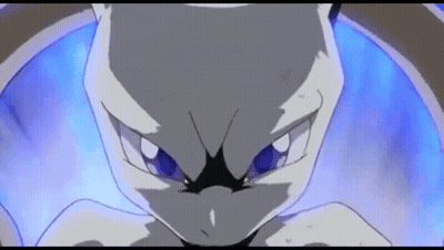 Close Up Cartoon Character Face Purple Background GIF