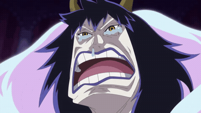Close Up Cartoon Character Tear From Nose GIF
