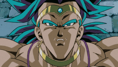 Close Up Cartoon Character With Blue Eye GIF