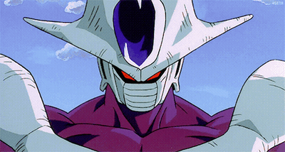 Close Up Cartoon Character With Blue Sky Saying 4Getr GIF