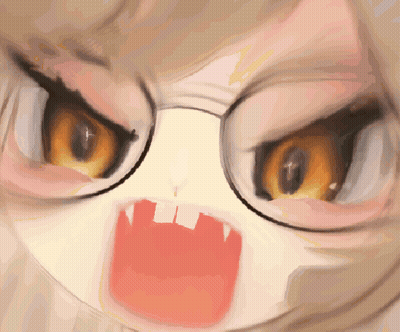 Close Up Cartoon Character With Glasses GIF