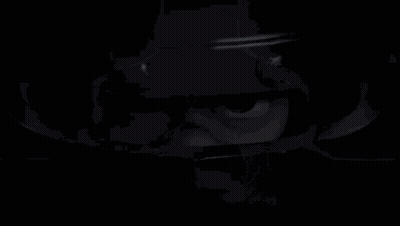 Close Up Cartoon Character With Helmet GIF