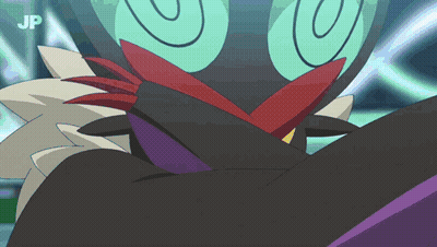 Close Up Cartoon Character With JP GIF