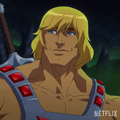 Close Up Cartoon Character With Netflix GIF