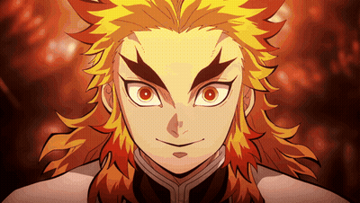 Close-Up Cartoon Character With Red Eyes GIF