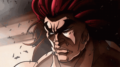 Close Up Cartoon Character With Red Hair And Beard GIF