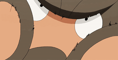 Close Up Cartoon Face With Mustache GIF